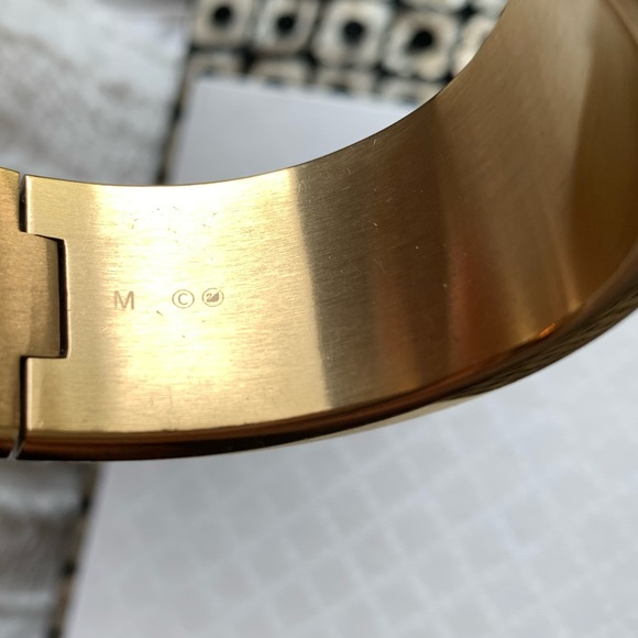 Swarovski // Black & Gold Bangle - Picture 2 of 7